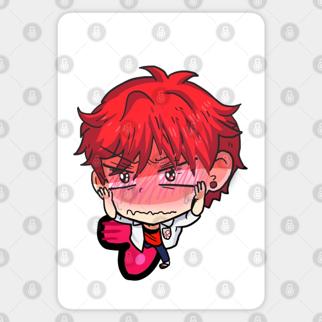 Gekkan Shoujo Nozaki kun! Mikorin flustered heart Sticker by Angsty-angst